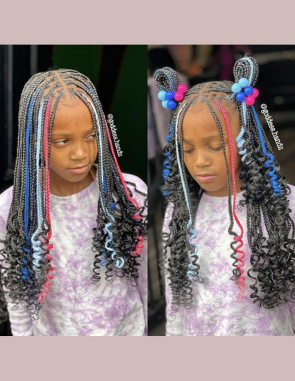 Little Girls Cornrows Braids Hairstyles