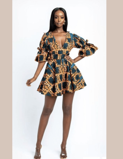 Best Short Ankara Gown Styles