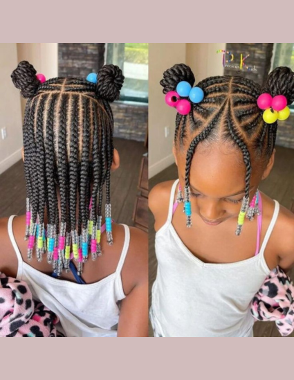 Little Girls Cornrows Braids Hairstyles