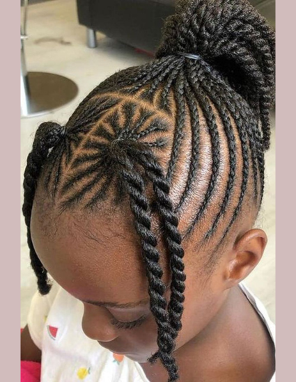 Little Girls Cornrows Braids Hairstyles