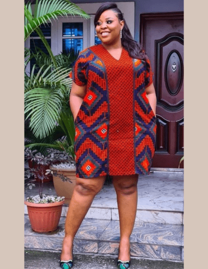 Short Ankara Gown Styles