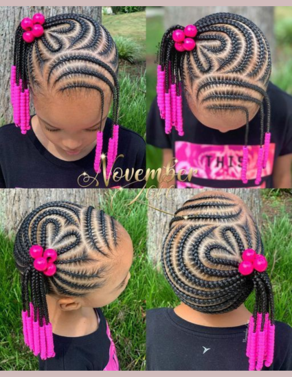 Little Girls Cornrows Braids Hairstyles