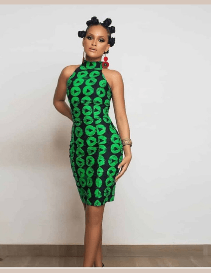Short Ankara Gown Styles