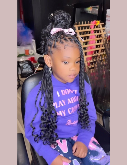 Little Girls Cornrows Braids Hairstyles