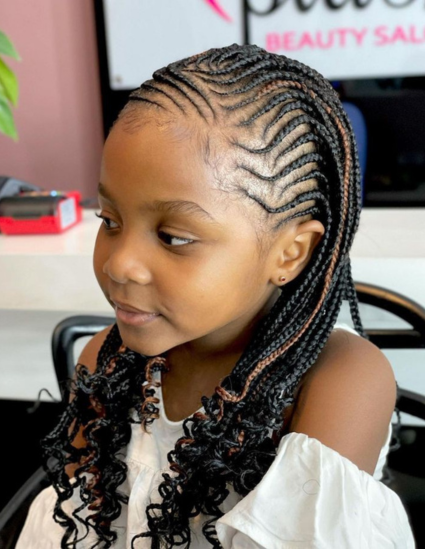  Little Girls Cornrows Braids Hairstyles