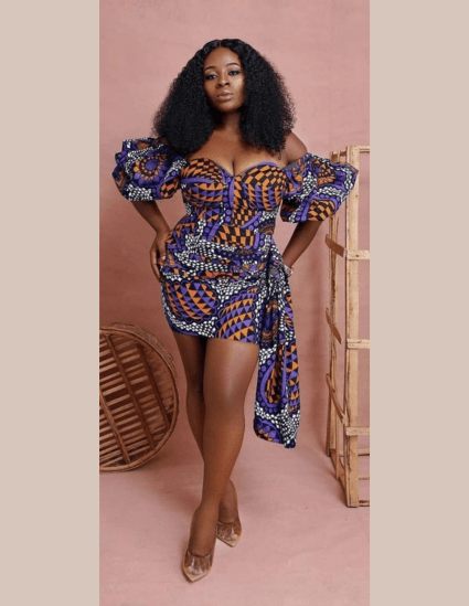 Best Short Ankara Gown Style