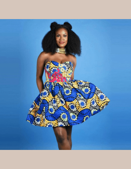 Best Short Ankara Gown Styles