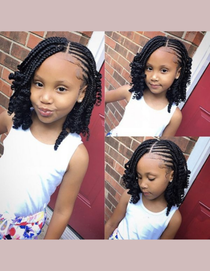 Little Girls Cornrows Braids Hairstyles