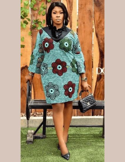 Best Short Ankara Gown Style