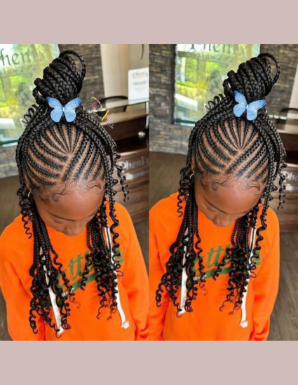 Little Girls Cornrows Braids Hairstyles