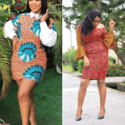 Ankara Short Dresses