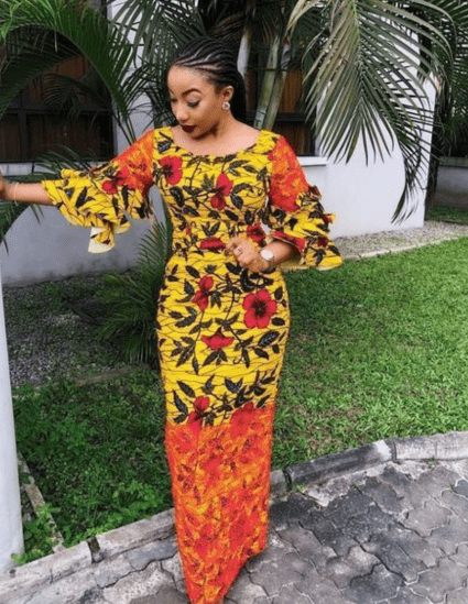2024 Ankara Styles: 40 + Classy and Elegant Ankara African Print Styles For Women dressy ankara gown style