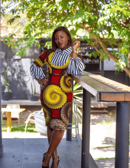 Ankara dress style for the office