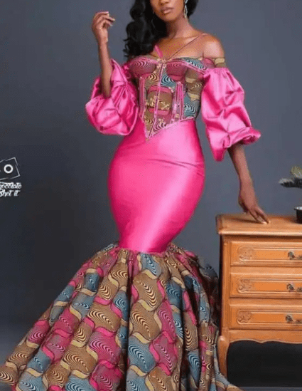 Ways to Combine Ankara with Plain Materials 