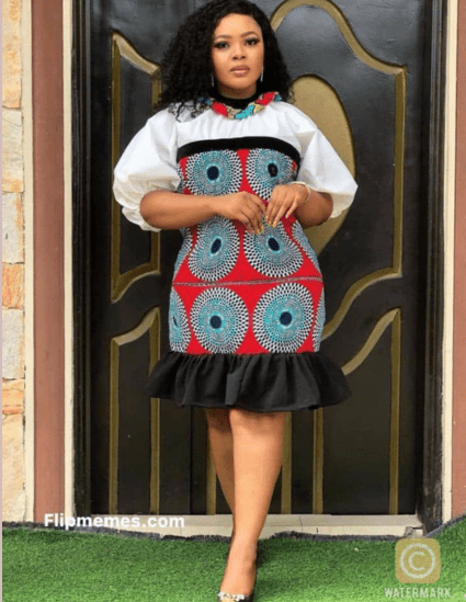  Combine Ankara with Plain Materials 