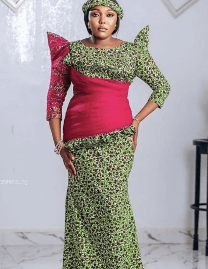 Ways to Combine Ankara with Plain Materials 