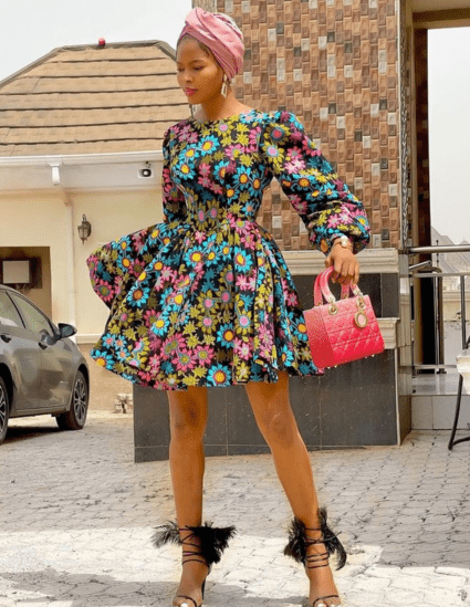 Flare Ankara Gown