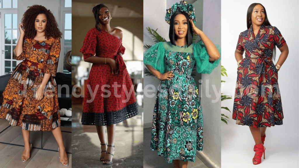 40 Stylish Ankara Flare Gown Styles to Try In 2024  Ankara Flare Gown Styles