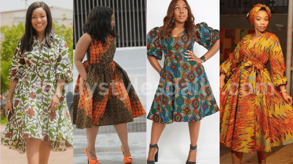 40 Stylish Ankara Flare Gown Styles to Try In 2024 Ankara Flare Gown Styles