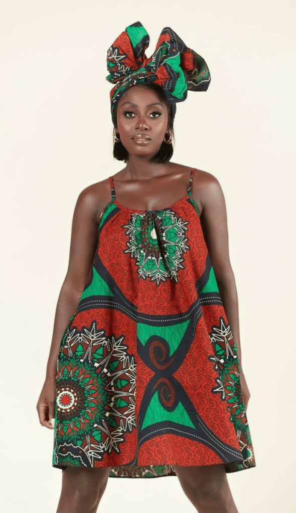 ANKARA SHORT DRESSES