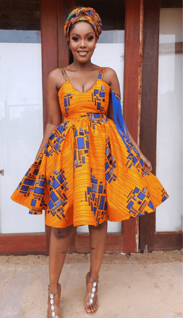 ANKARA SHORT DRESSES