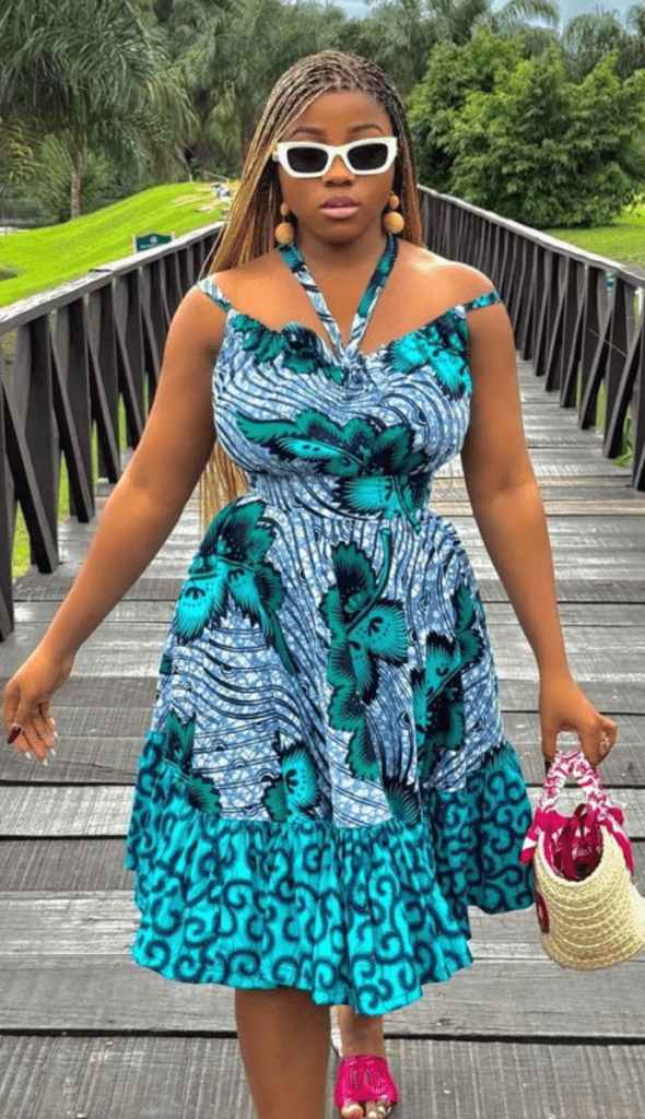 ANKARA SHORT DRESSES