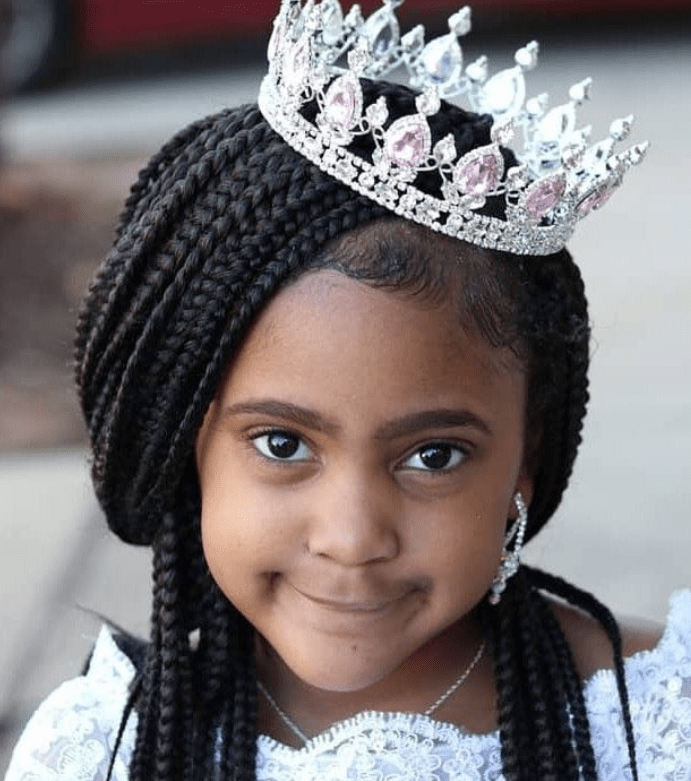 45 BEST LITTLE GIRL PARTY STYLE BRAIDS CORNROW HAIRSTYLE IDEAS FOR 2024 little girl party style braids