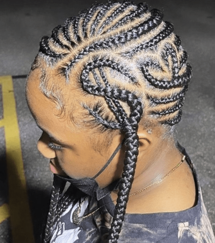 45 BEST LITTLE GIRL PARTY STYLE BRAIDS CORNROW HAIRSTYLE IDEAS FOR 2024 little girl party style braids