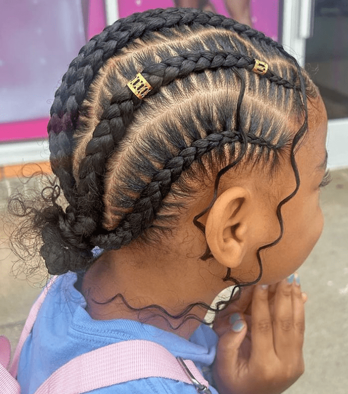 45 BEST LITTLE GIRL PARTY STYLE BRAIDS CORNROW HAIRSTYLE IDEAS FOR 2024 Untitled Design 21 3