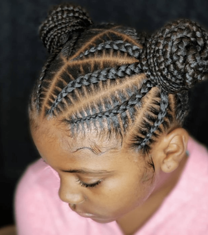 45 BEST LITTLE GIRL PARTY STYLE BRAIDS CORNROW HAIRSTYLE IDEAS FOR 2024 Untitled Design 25