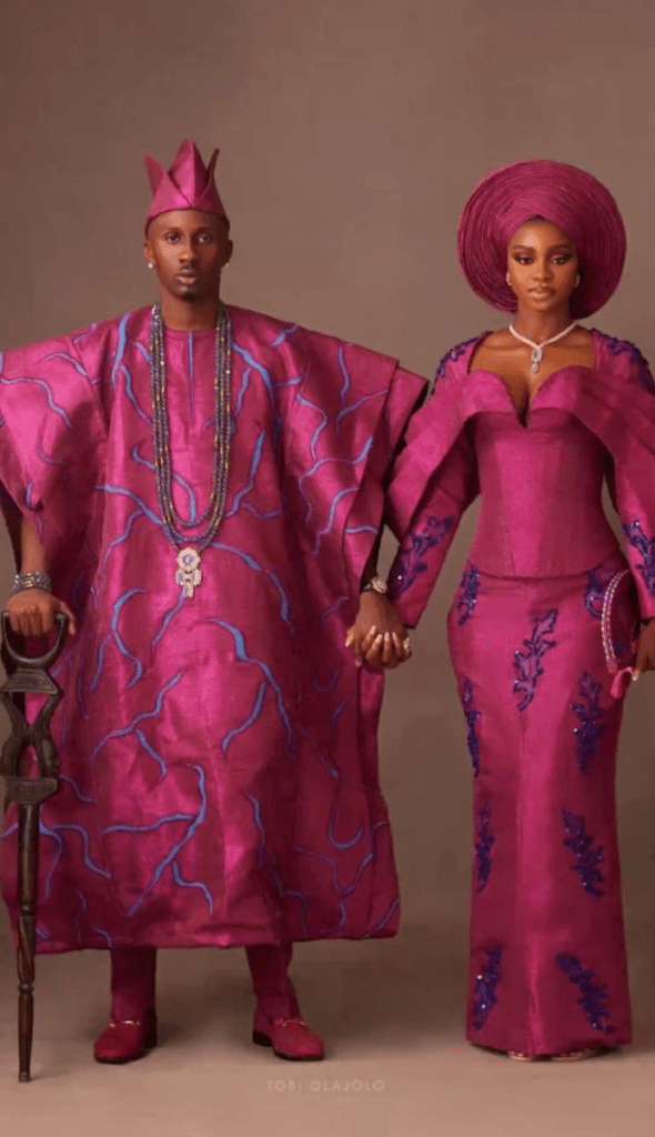 Yoruba Traditional Wedding Attire
