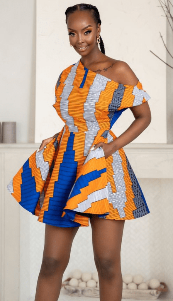 50 Unique African Print Short Dresses for Women to Look Trendy African Print Short Dresses