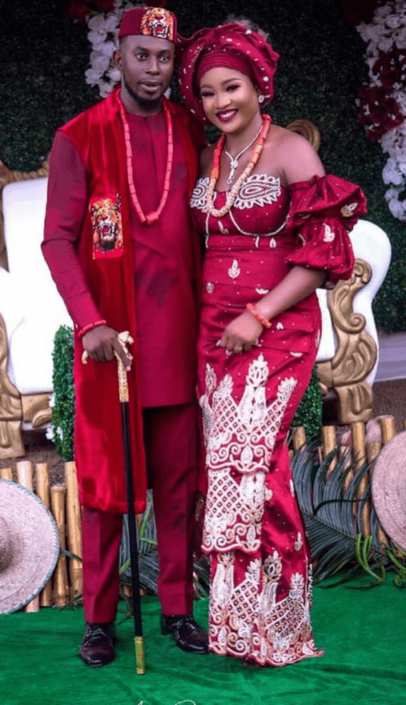 25 PHOTOS: Gorgeous Igbo Traditional Wedding Attire for Couples Copy Of Untitled Design 13 2 590x1024