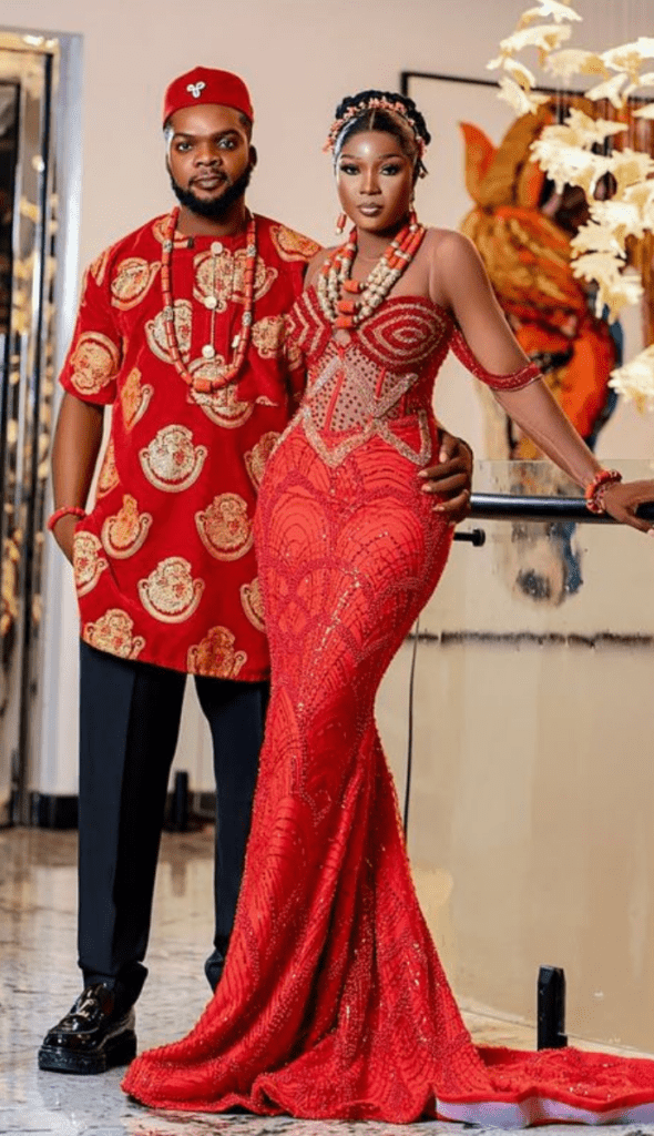 25 PHOTOS: Gorgeous Igbo Traditional Wedding Attire for Couples Igbo Traditional Wedding Attire