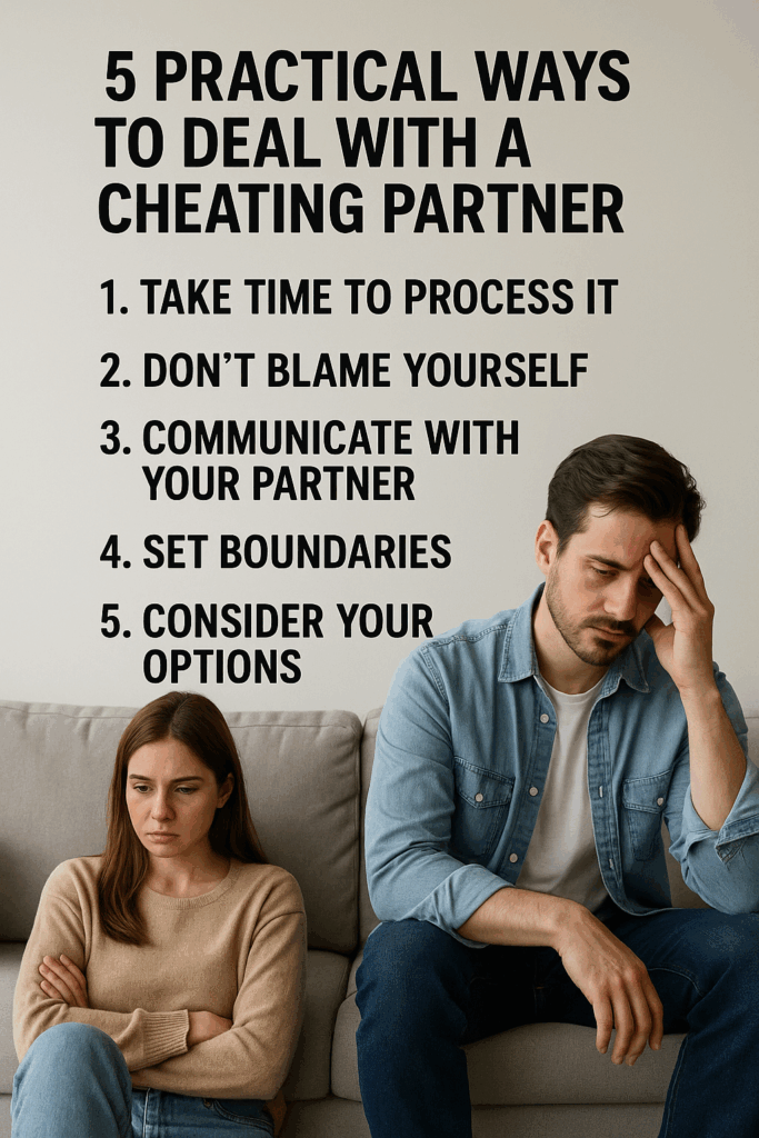 Practical Ways to Deal with a Cheating Partner 